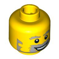 Lego hlava, žlutá (4609972, 6046303)